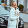 Little Mistress Cream Teddy Coat By Vogue Williams
