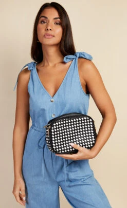 Little Mistress Monochrome Cross-Body Bag