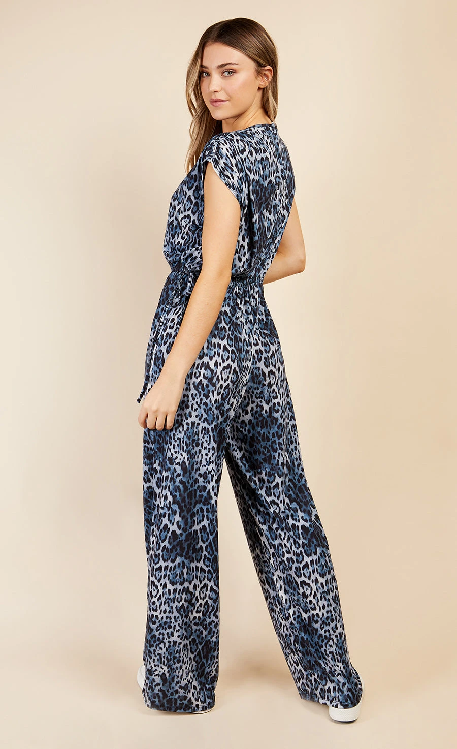 Little Mistress Leopard Print Jumpsuit By Vogue Williams - Image 4
