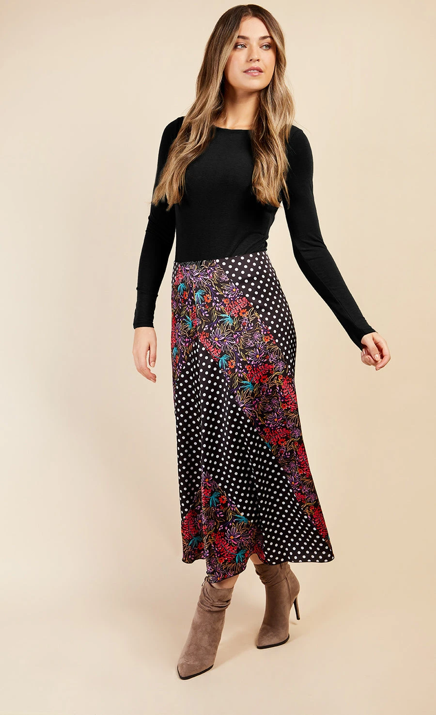 Little Mistress Black Bodysuit By Vogue Williams - Image 5