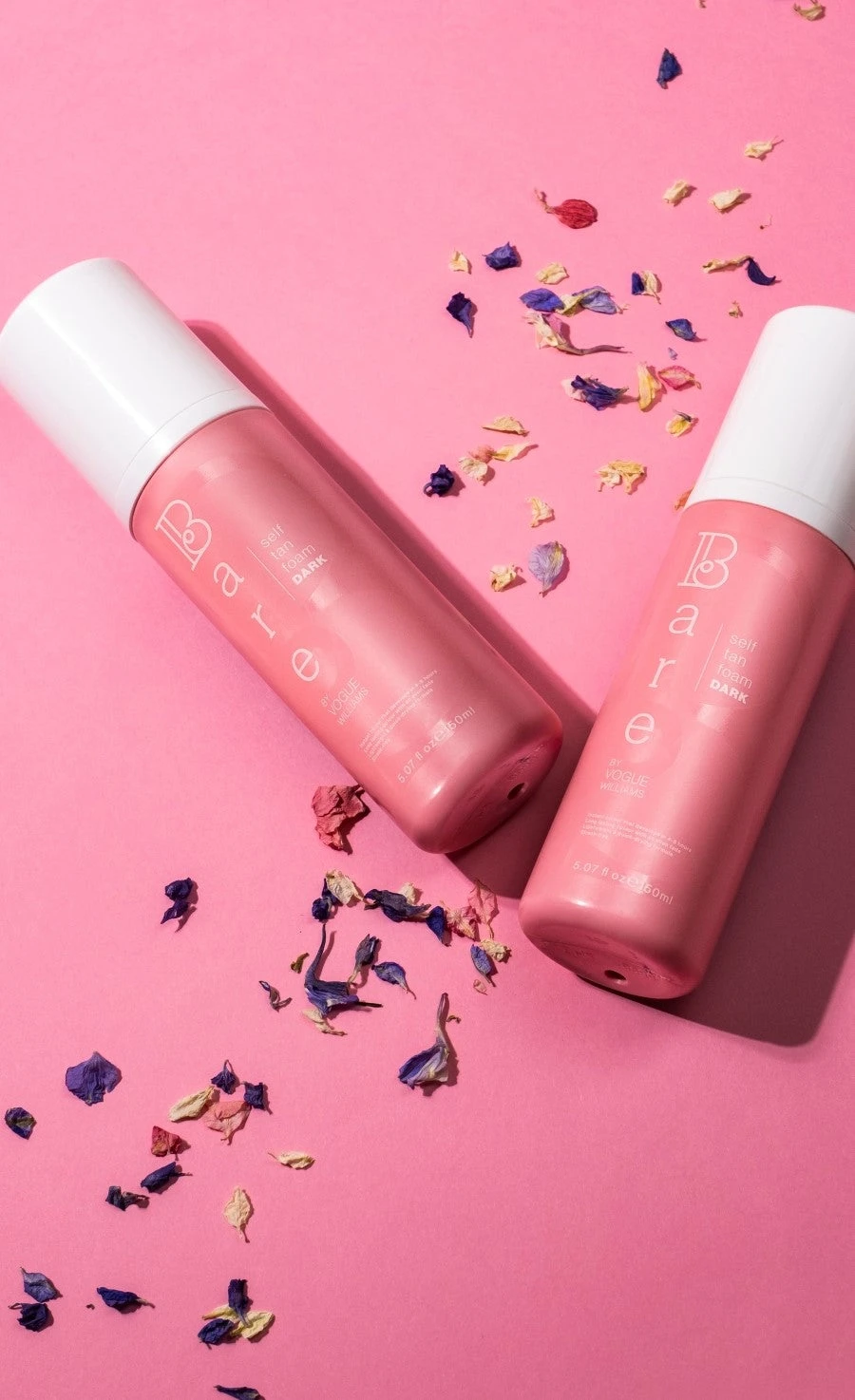 Little Mistress Bare By Vogue Self Tan Foam – Dark - Image 3